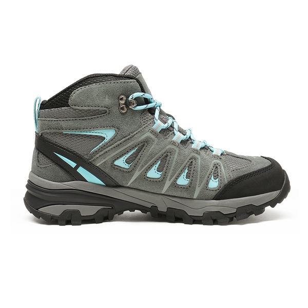 Women's Waterproof Hiking Boots - GREY BLUE - 2